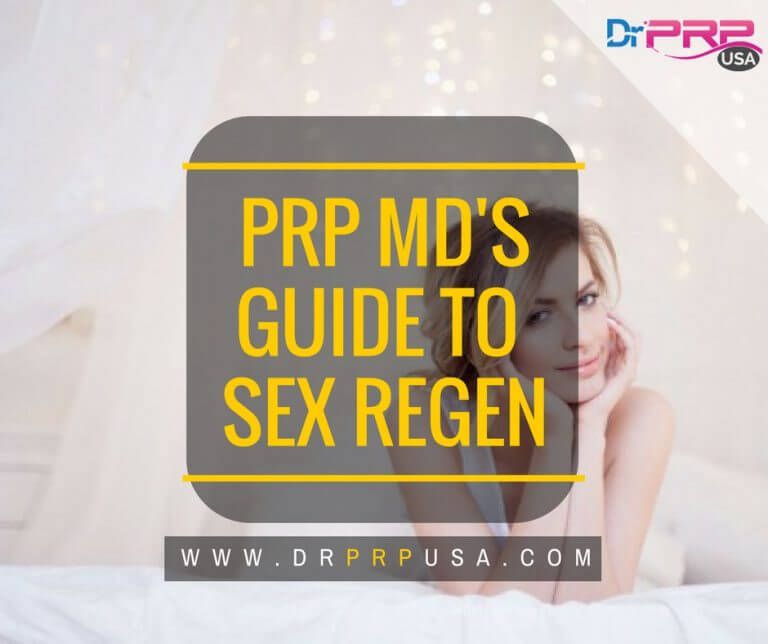 Platelet-Rich Plasma For Male Sexual Regeneration [INFOGRAPHIC]